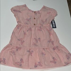 OshKosh B'gosh Pink Ruffled Tiered Sundress